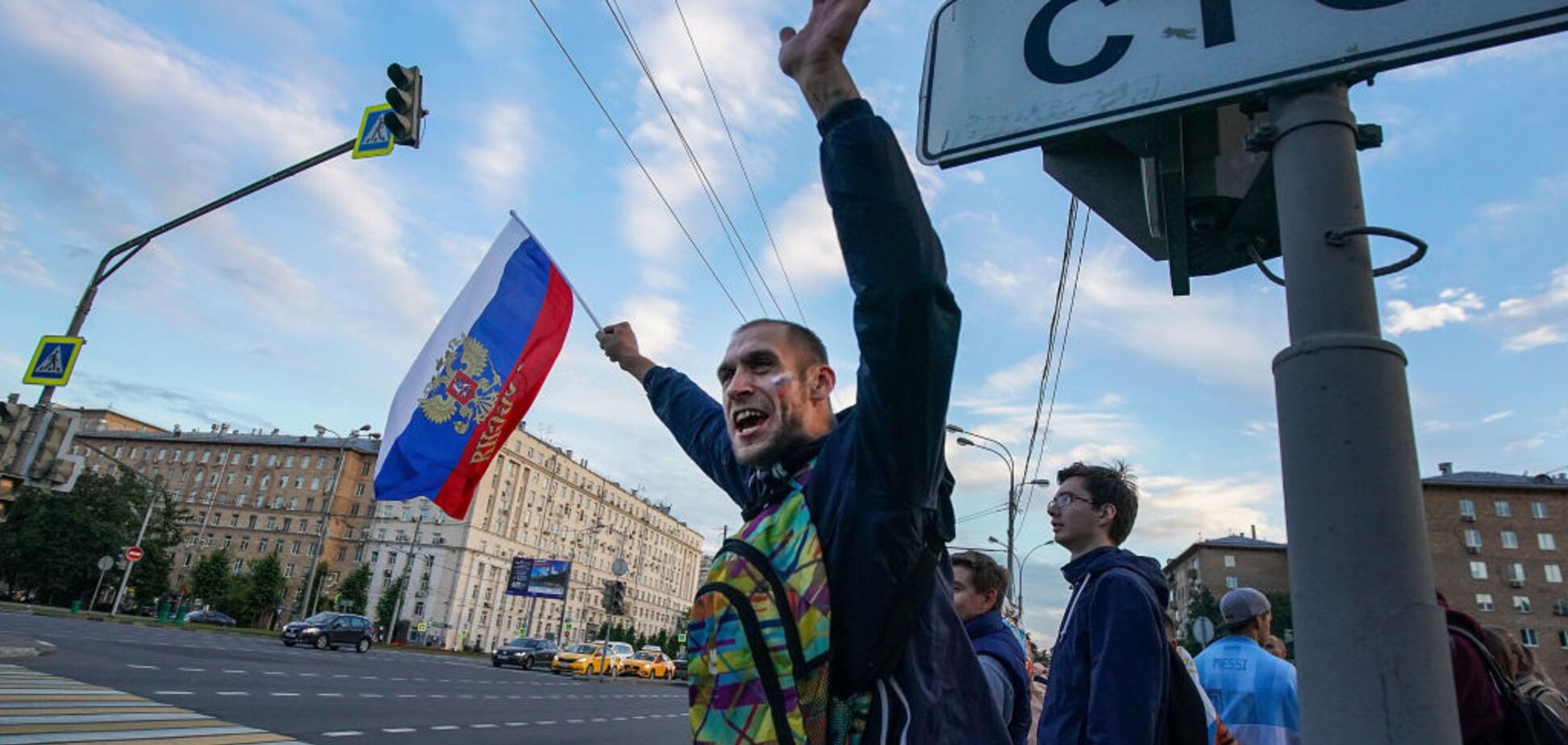'Это победа России! Победа Путина!'