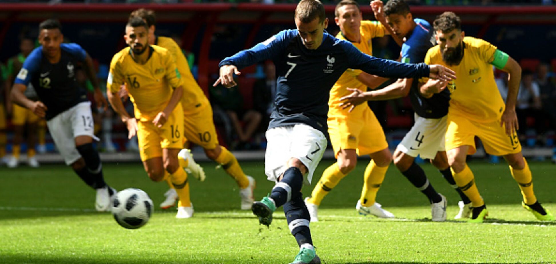 Франция - Австралия: обзор матча ЧМ-2018