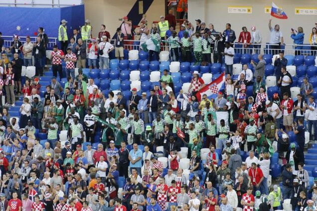 Нигерийские болельщики попали в ловушку в Калиниграде