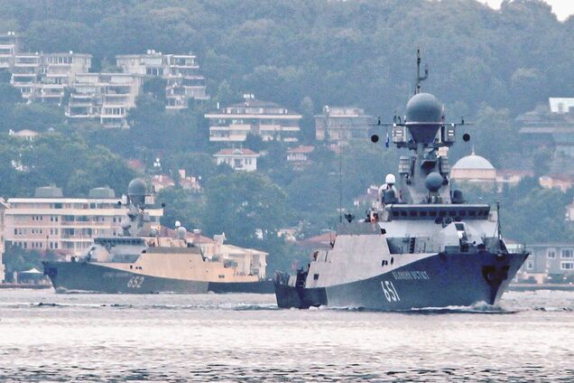 Российские военные корабли вторглись в Средиземное море