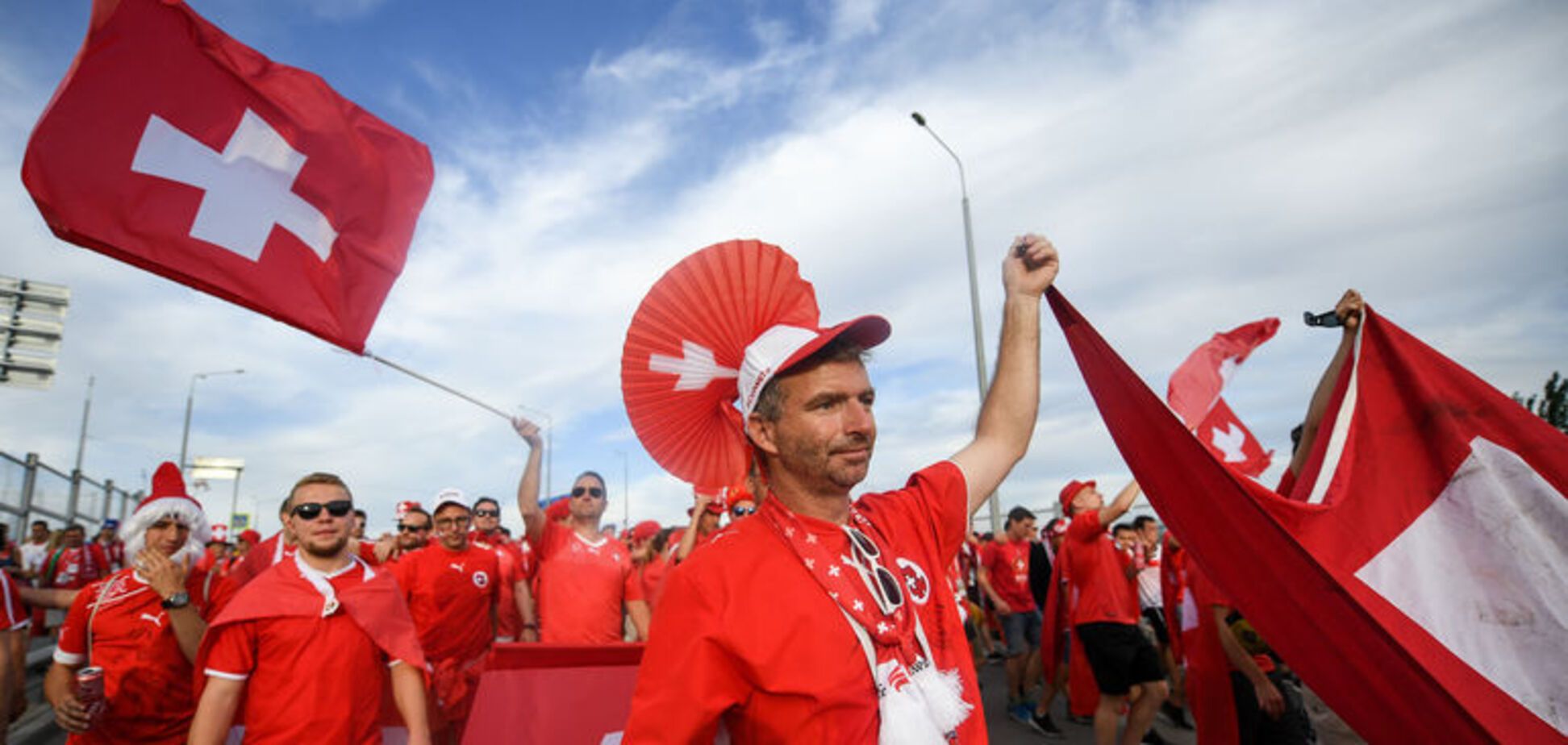 Швейцарские болельщики снова 'отличились' на ЧМ-2018