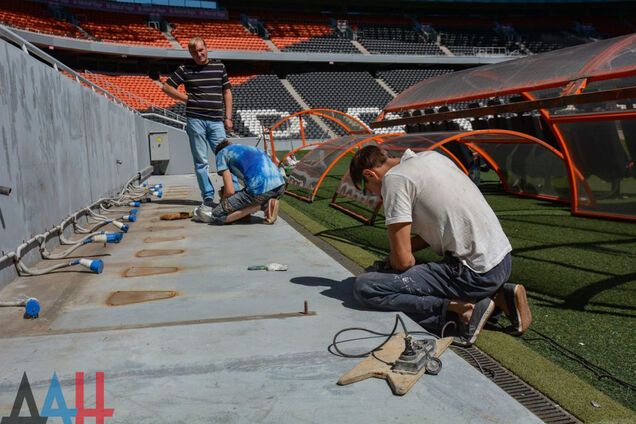 Террористы показали, как сейчас выглядит 'Донбасс Арена'