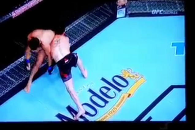 Курйоз року: боєць UFC завершив бій самим незвичайним чином