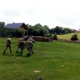 Пограничники сначала зашли в село