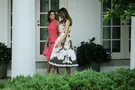 Меланія Трамп і королева Летиція