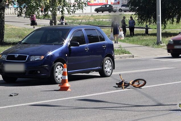 В Харькове женщина на переходе сбила ребенка: 4-летний мальчик в коме