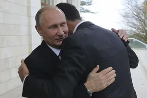 Владимир Путин и Башар Асад