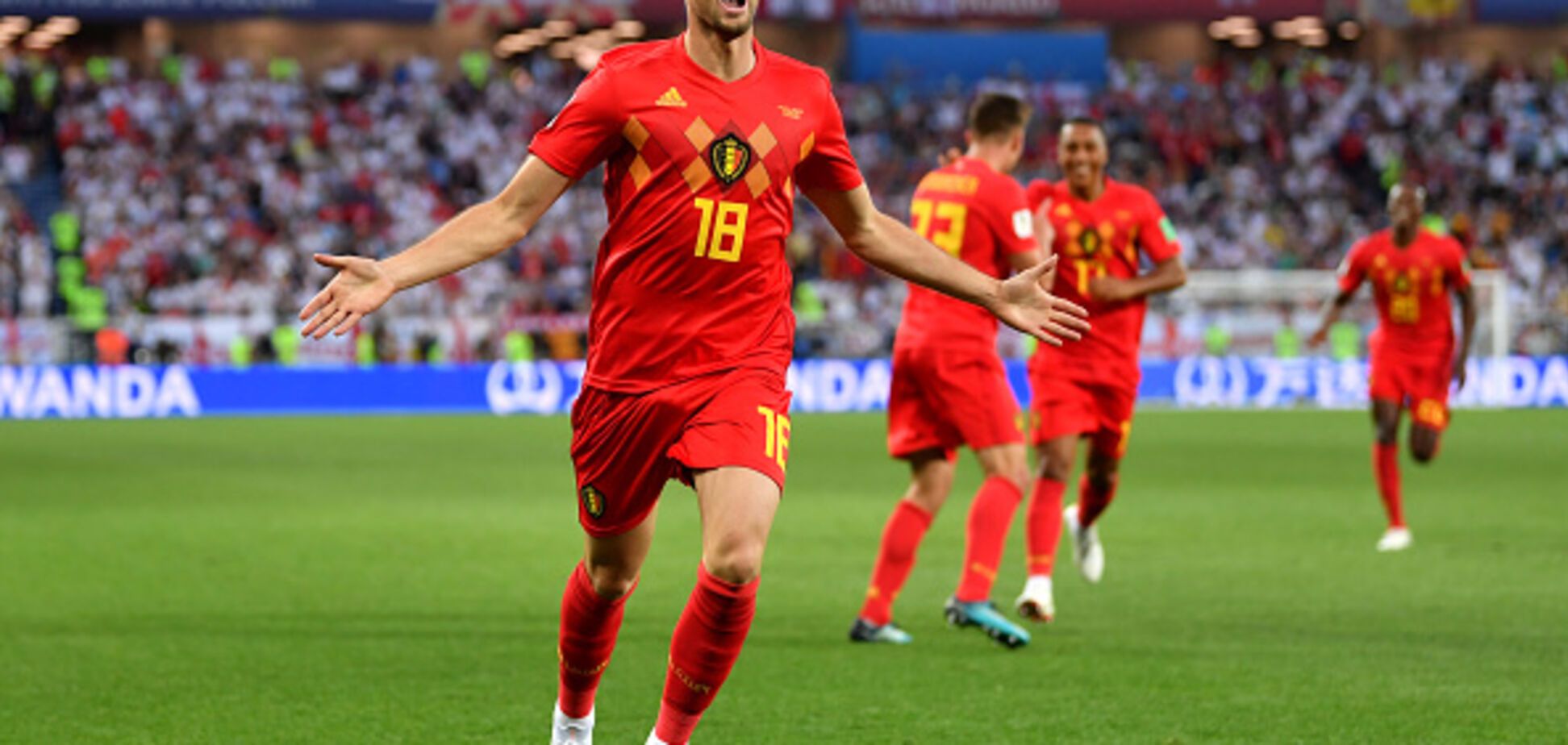 Бельгийцы одержали 'ненужную' победу над Англией в матче ЧМ-2018 