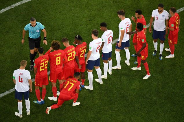 Бельгийцы одержали "ненужную" победу над Англией в матче ЧМ-2018 