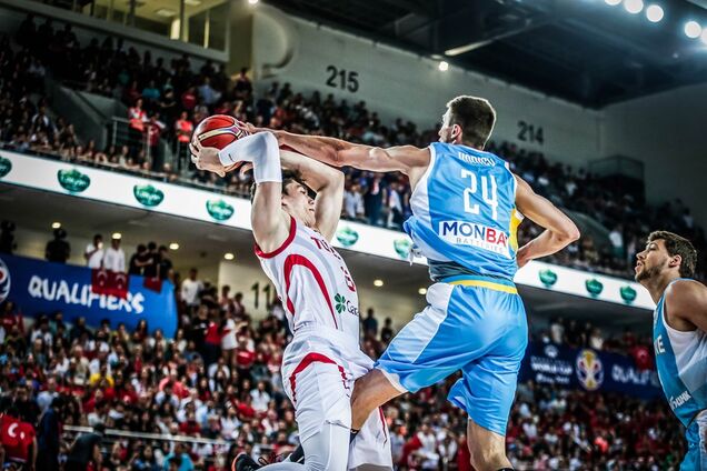 Сборная Украины по баскетболу проиграла в матче отбора на КМ-2019