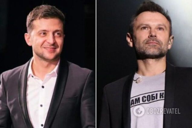 'Ты и я - это мы. А если мы - то это всех': украинцы оценили президентские амбиции Зеленского и Вакарчука