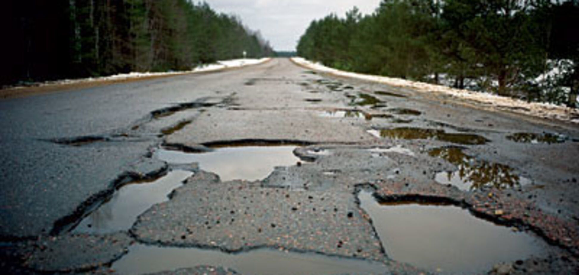 Дороги в Україні увійшли в топ-10 найгірших у світі