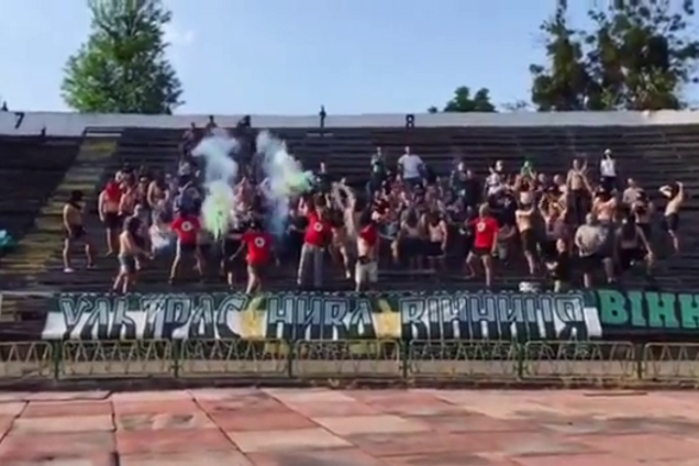 Украинские фанаты совершили гнусный поступок на матче
