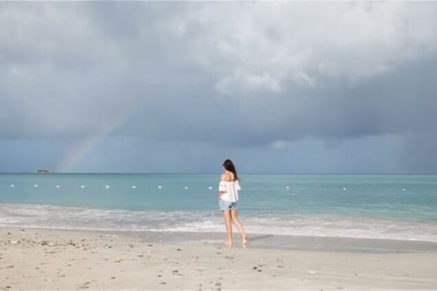 Веселка над Чорним морем: з'явилися яскраві фото