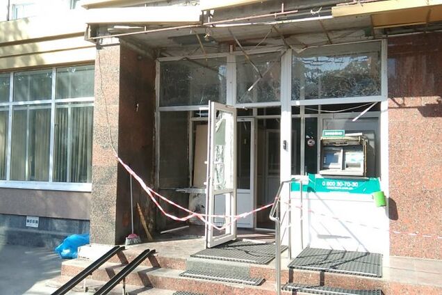 У Кропивницькому прогримів вибух біля відділення банку