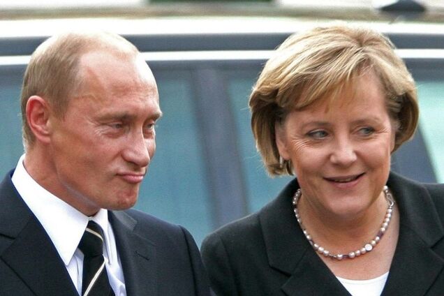 Володимир Путін і Ангела Меркель