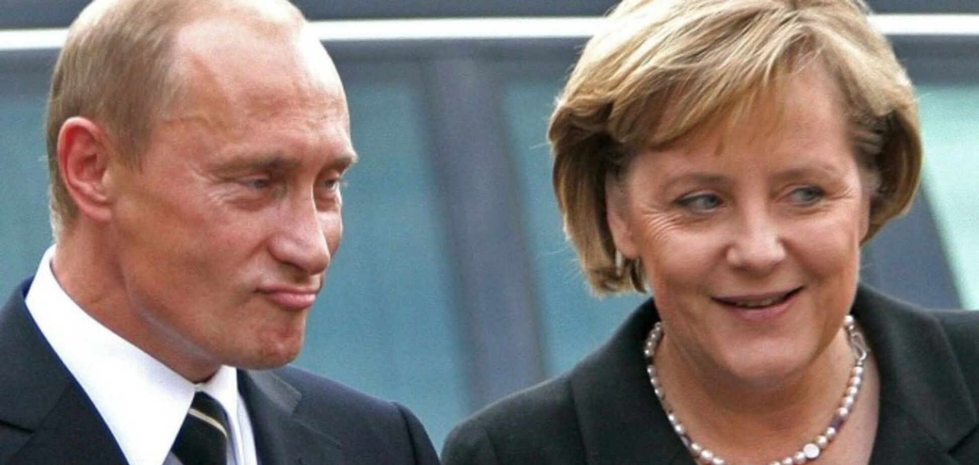 Владимир Путин и Ангела Меркель