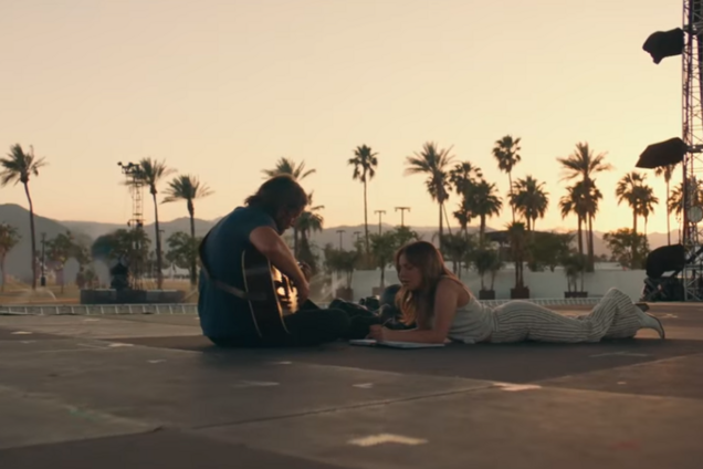 Вышел первый трейлер фильма с Леди Гагой и Брэдли Купером