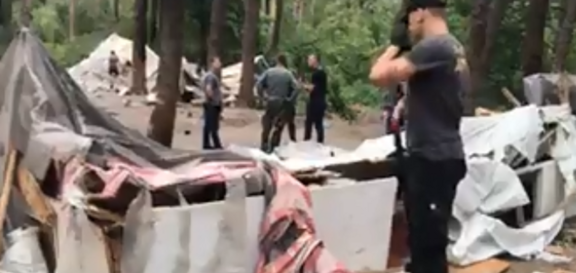 Разгром лагеря ромов в Киеве: скандал получил продолжение