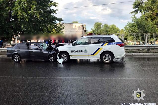 Под Харьковом произошло ДТП с авто полиции: есть жертвы