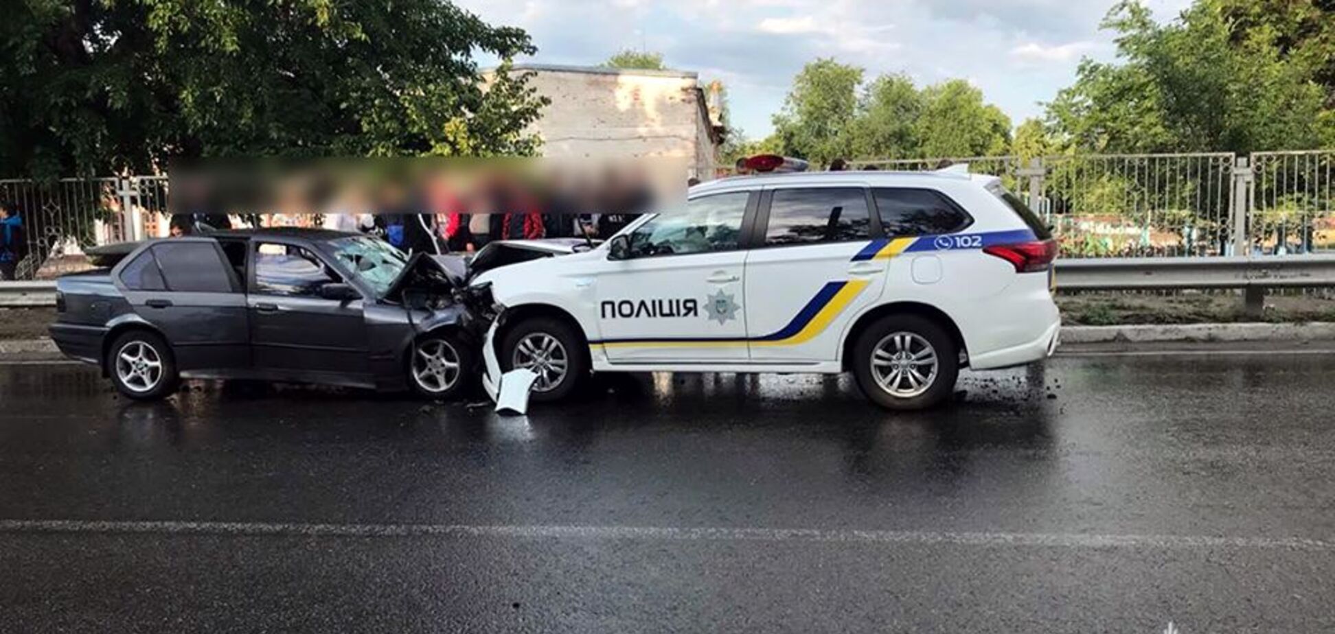 Под Харьковом произошло ДТП с авто полиции: есть жертвы