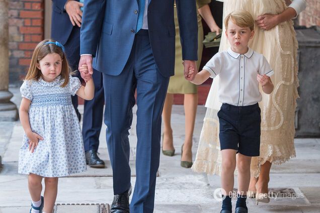 Принц Джордж и принцесса Шарлотта вызвали у британской публики восторг