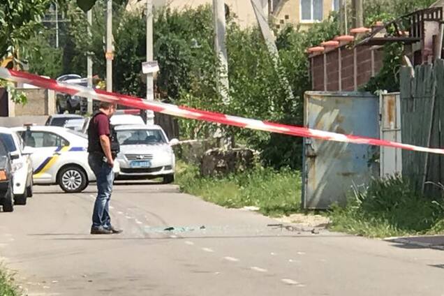 На Киевщине произошла стрельба: опубликовано первое видео с места ЧП