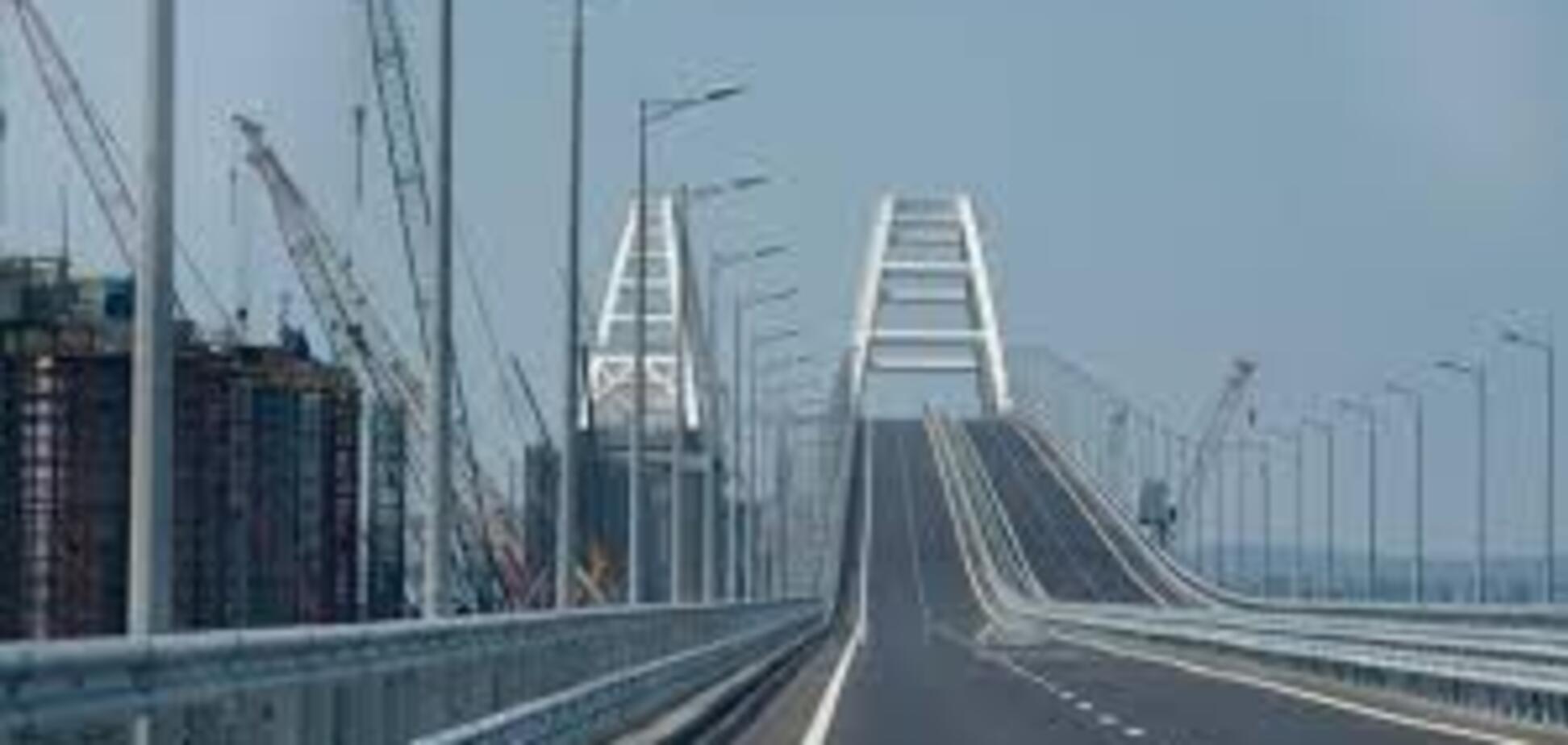 'Точно рухнет': росСМИ рассказали о проблемах с Крымским мостом