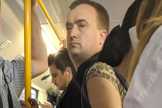 В Киеве извращенца поймали на горячем в маршрутке. Видеофакт