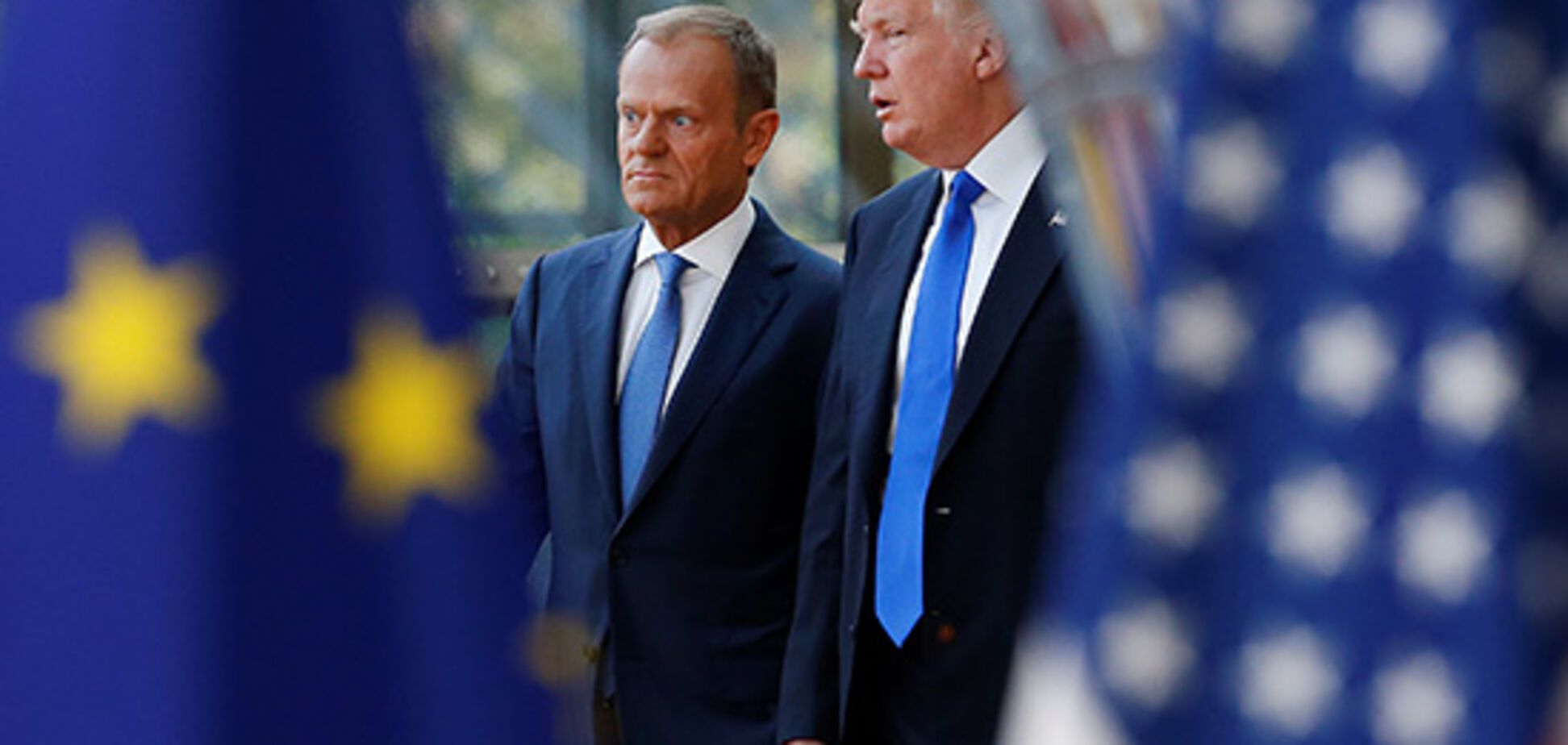 Дональ Трамп і Дональд Туск