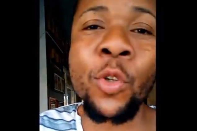 Темношкірий українець вгамував сепаратиста