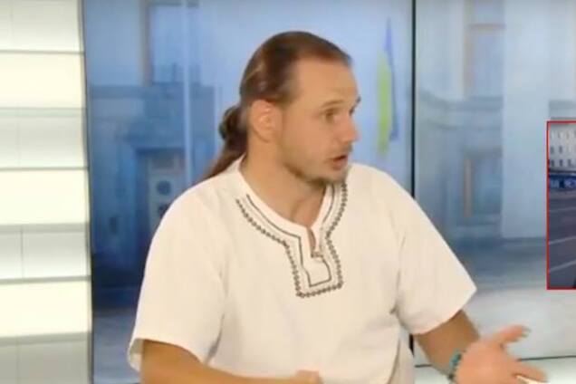 На украинском ТВ внезапно засветился фанат 'русского мира'