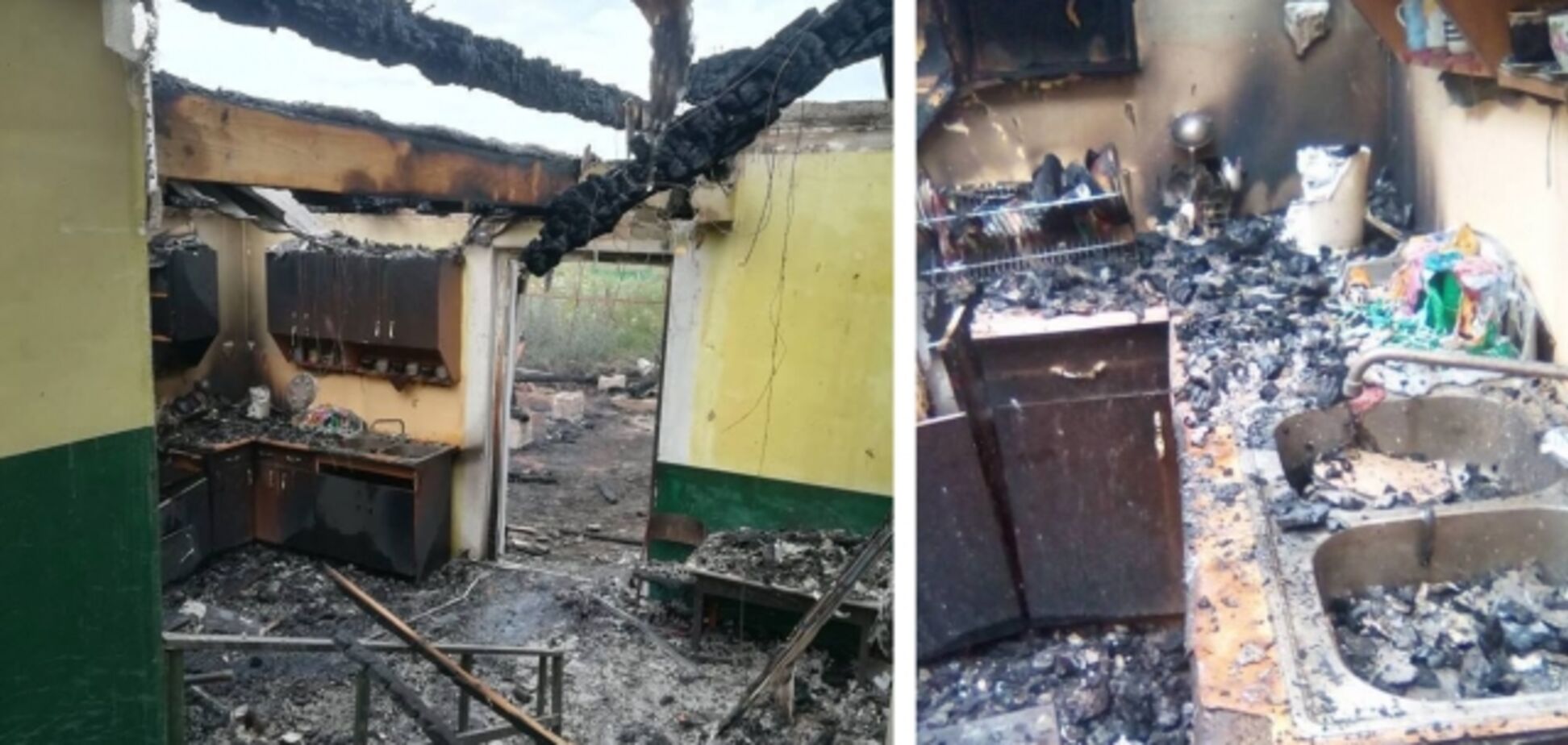 На Закарпатье сгорел детский сад: фото и подробности трагедии