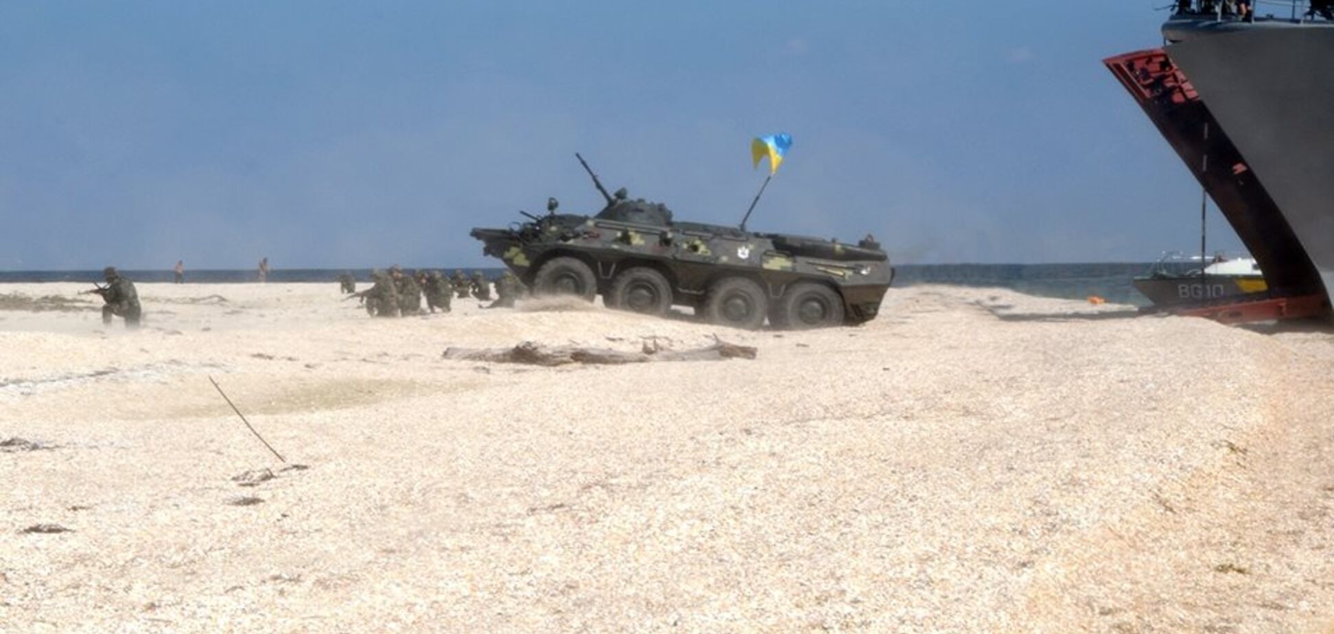 Украинский десант 'взял' новую высоту