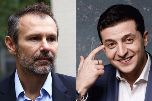 Святослав Вакарчук и Владимир Зеленский