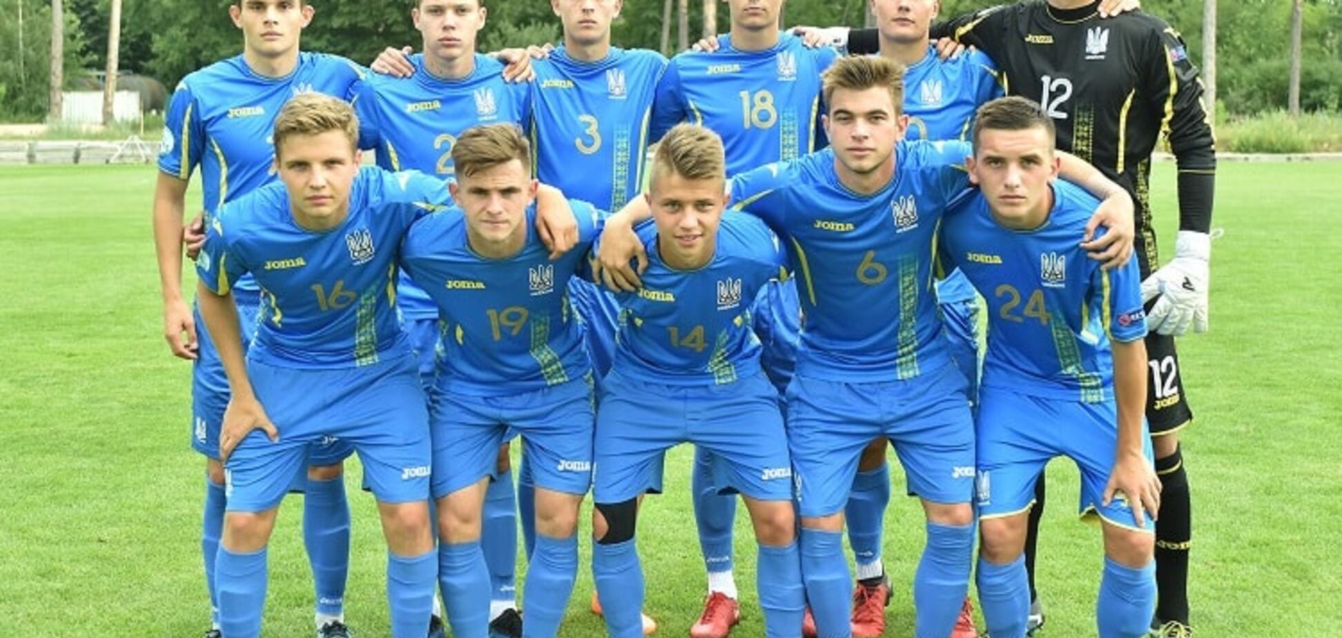 Украина добыла яркую победу над Францией на ЧЕ по футболу U-19