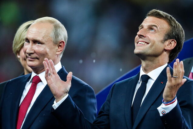 Макрон попросив Путіна звільнити Сенцова