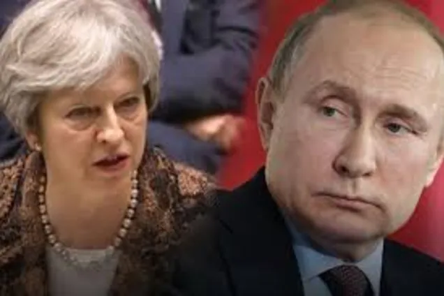 Путин и Тереза Мэй