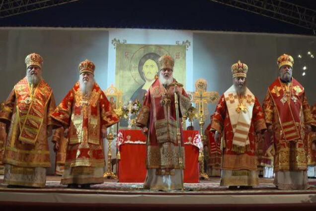 'Против лучшей жизни': Онуфрий засветился на путинской проповеди в РФ