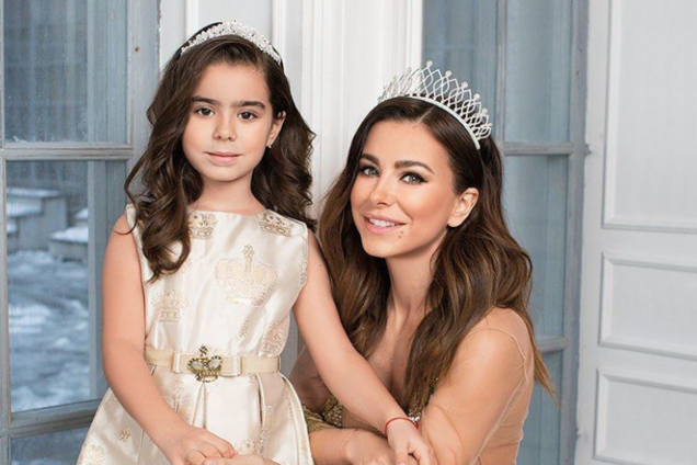 Ани Лорак с дочерью