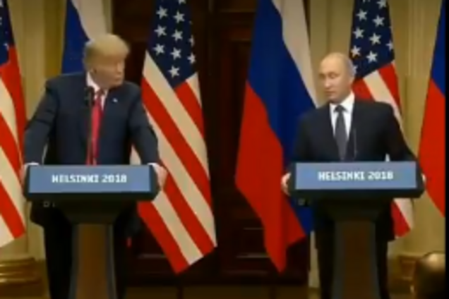 'Послал в прямом эфире!' Сеть повеселил конфуз с Путиным и Трампом