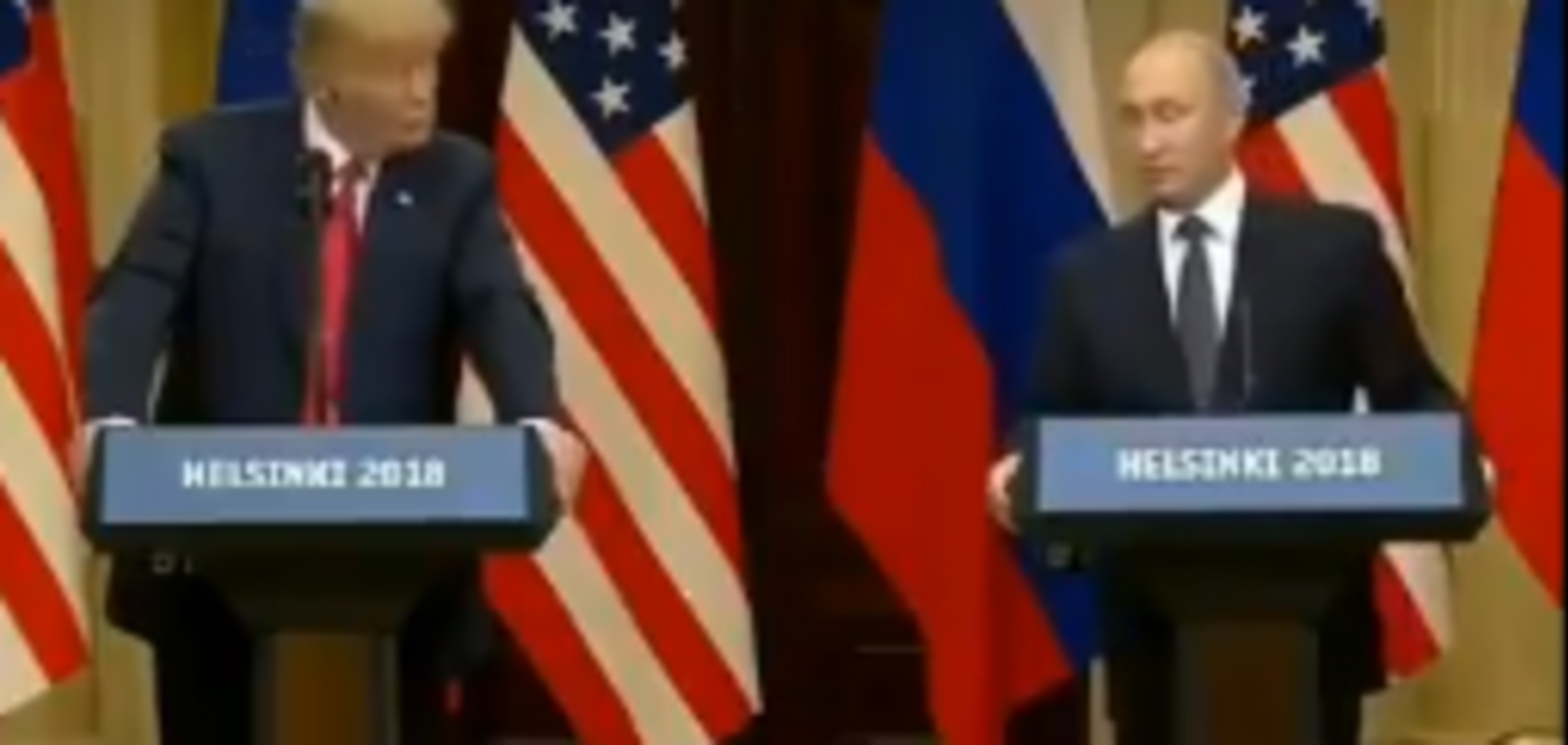'Послал в прямом эфире!' Сеть повеселил конфуз с Путиным и Трампом