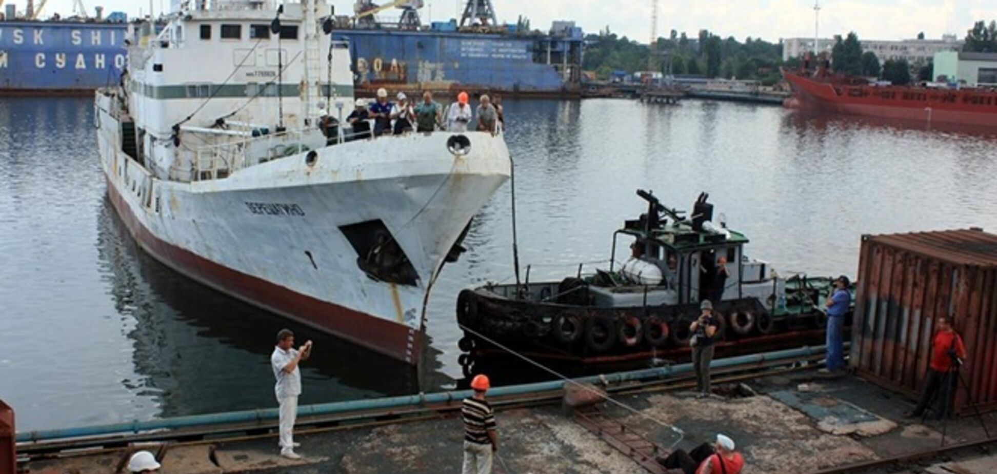 Львовский богатырь потянет зубами 750-тонный корабль