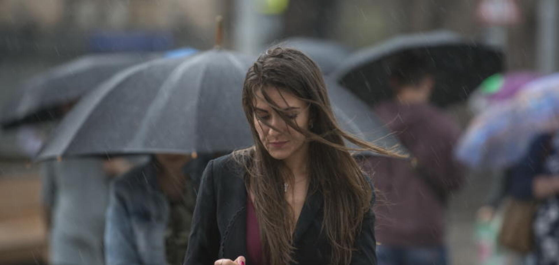 Вот-вот начнется: на Киев обрушатся новые ливни