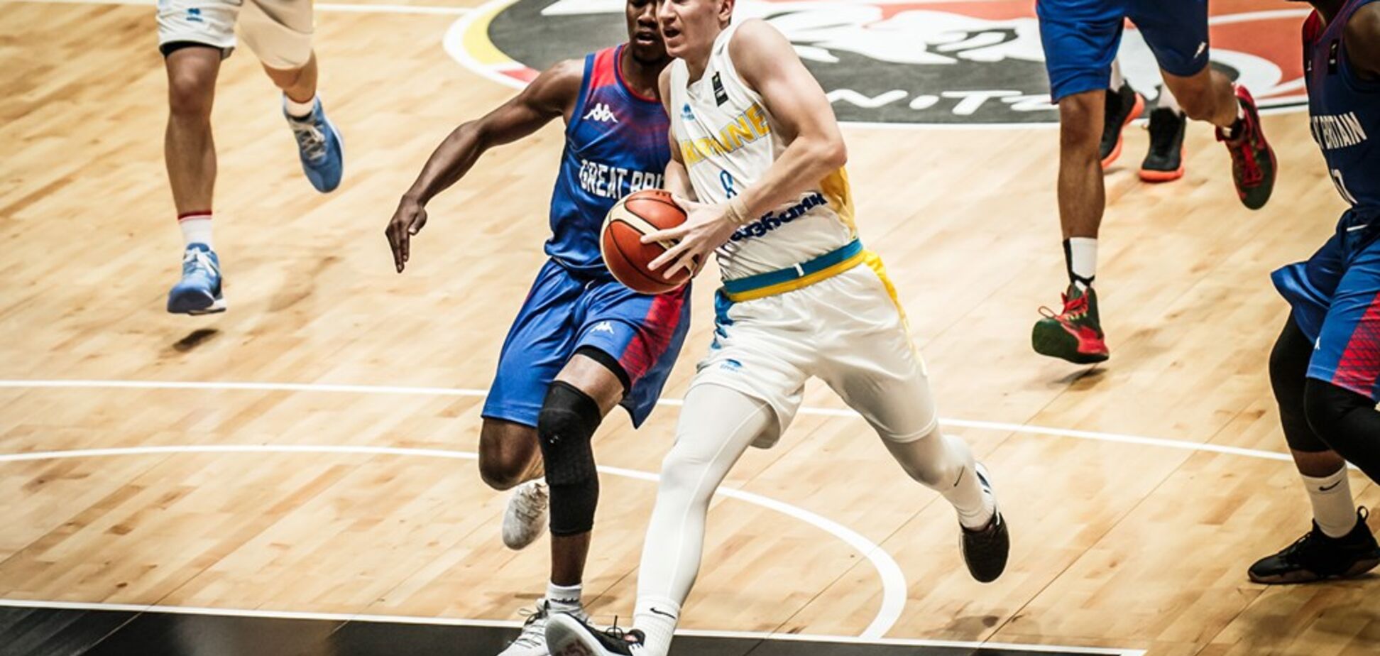 Сборная Украины проиграла Великобритании на Евробаскете U-20