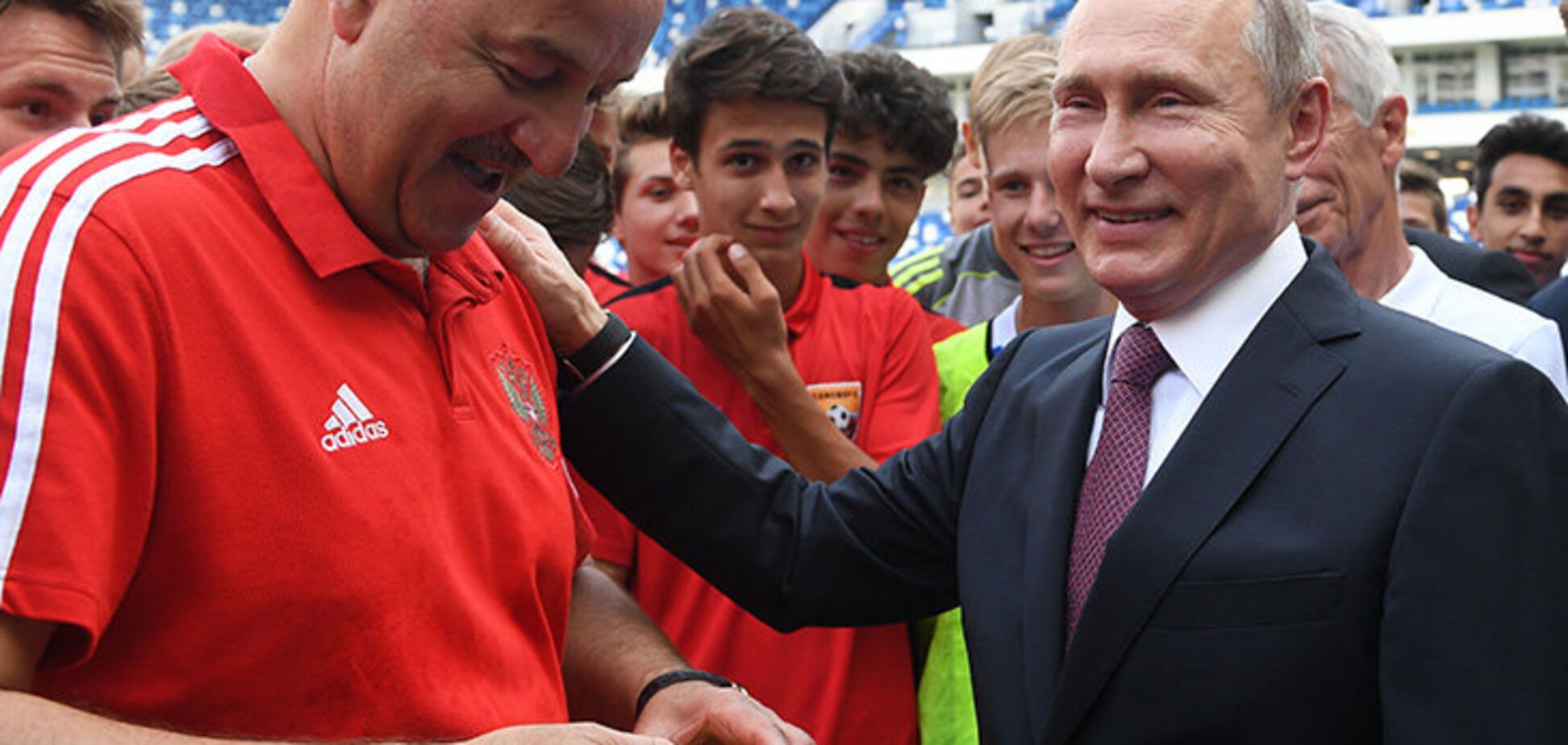 Черчесова высмеяли в сети за 'рабский' поступок на встрече с Путиным