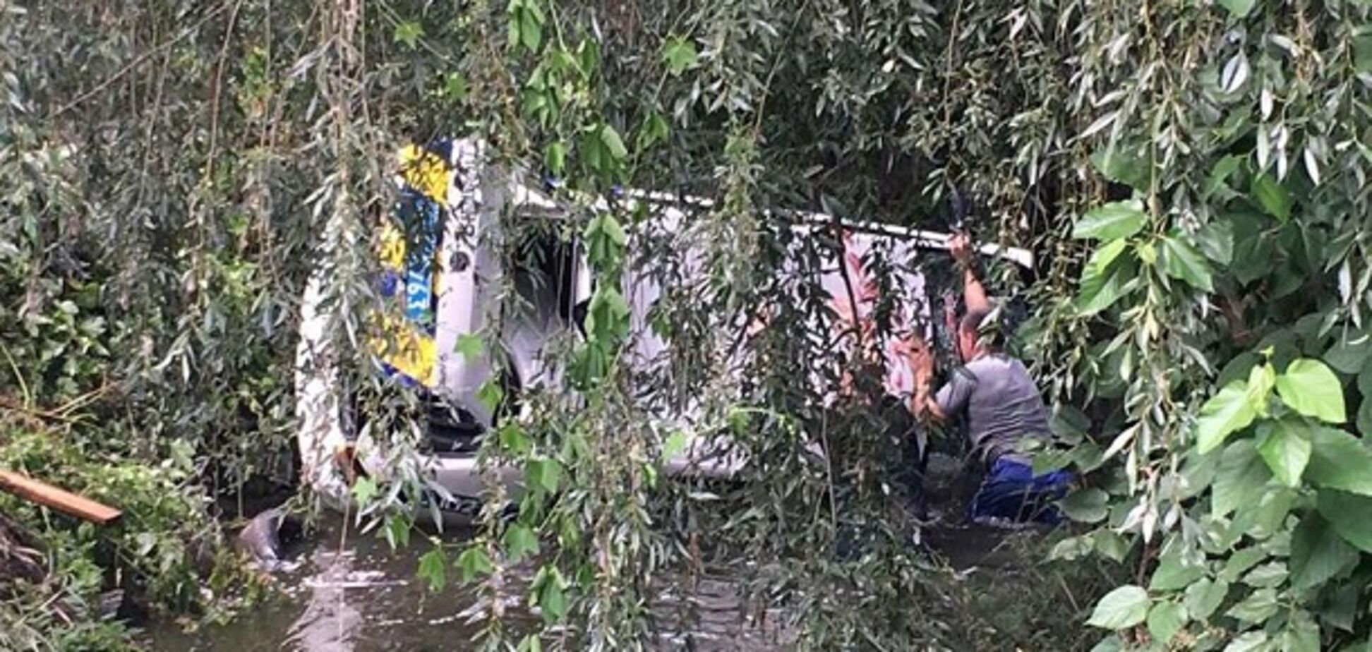 Под Киевом разгорелась ожесточенная погоня: копы сорвались в реку
