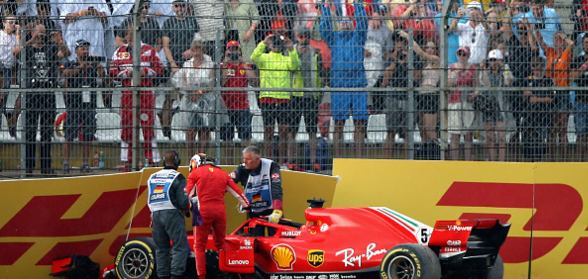 Гран-при Формулы-1 завершился катастрофой для Ferrari