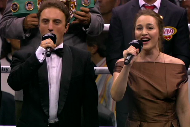 Російські організатори понівечили гімн України перед боєм Усика