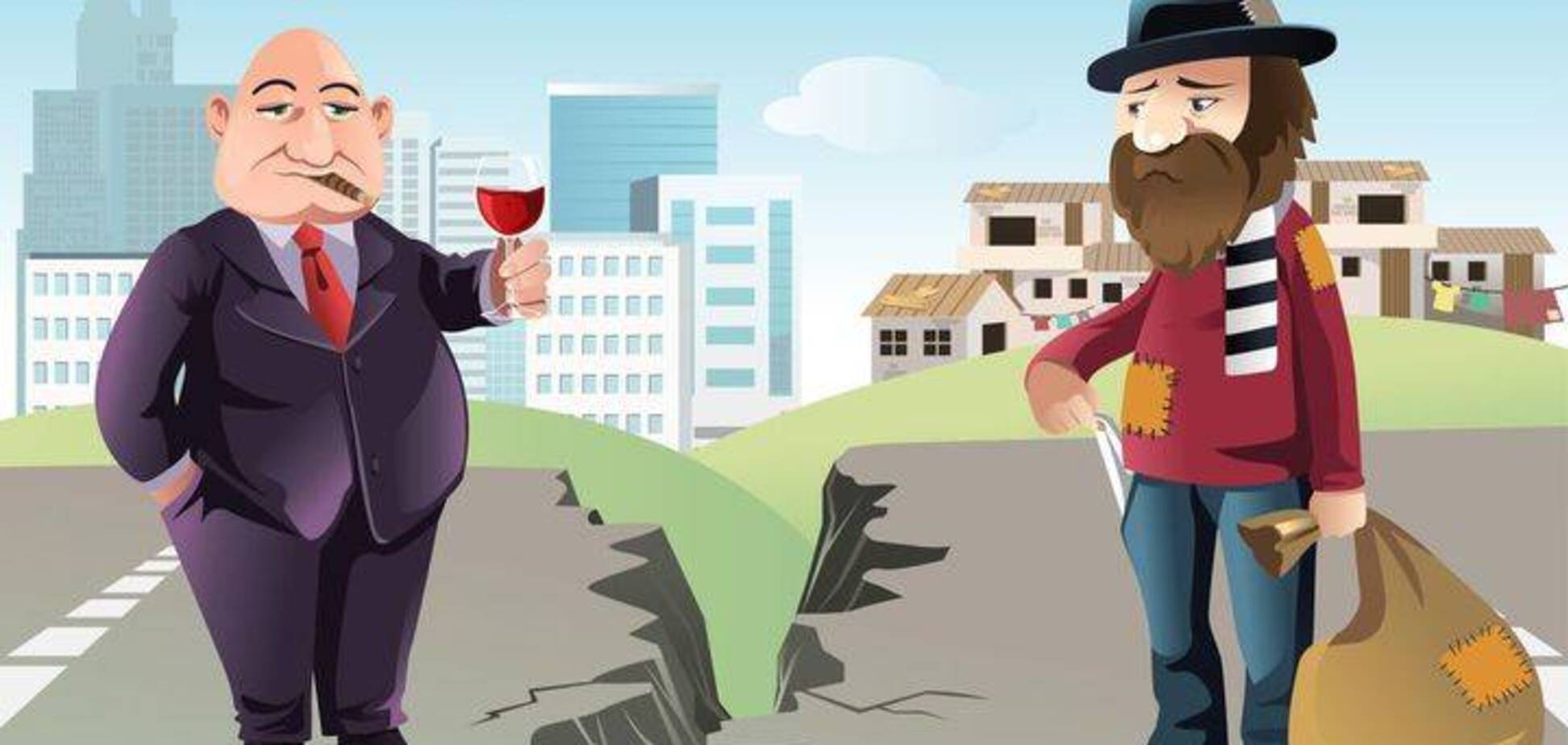 Куди не глянеш, а сусіди багатші. От нещастя